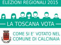 Elezioni Regionali 2015 - Speciale Comune Calcinaia
