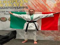 Un'altra medaglia per Sara bevilacqua, bronzo agli europei di Firenze nella specialità kumite