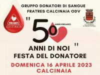 50 anni di impegno e di aiuto verso il prossimo, il Gruppo Fratres di Calcinaia festeggia il cinquantesimo anniversario con un pranzo!