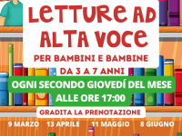 Arrivano le letture ad alta voce per bambini alla Biblioteca Comunale di Calcinaia!