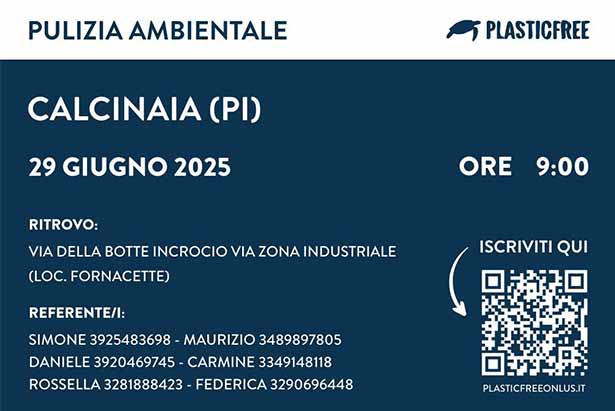 plastic free 29 giugno