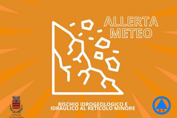 Allerta meteo arancio