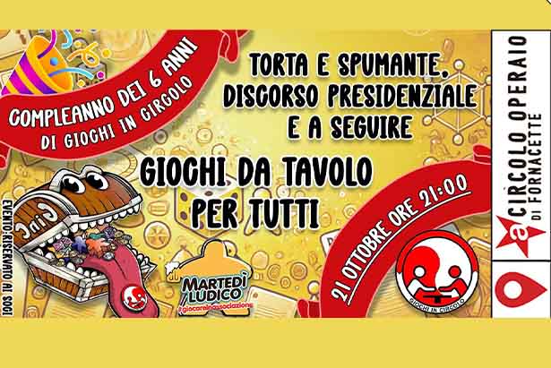 compleanno giochi in circolo