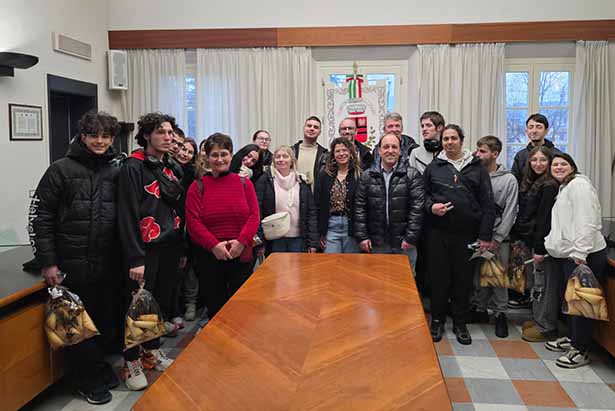 gruppo studenti francesi