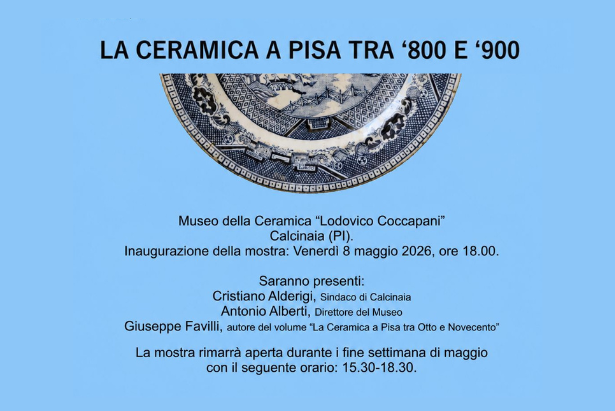 La ceramica a Pisa tra ‘800 e ‘900