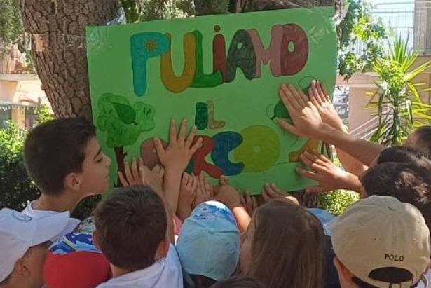 Puliamo il parco