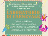 Carnevale e maschere al Museo della ceramica di Calcinaia!